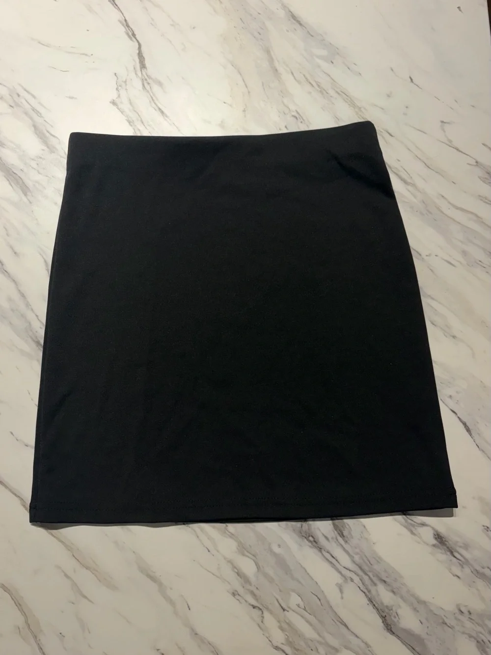 Black Bodycon Pencil Mini Skirt XS - Picture 3 of 5